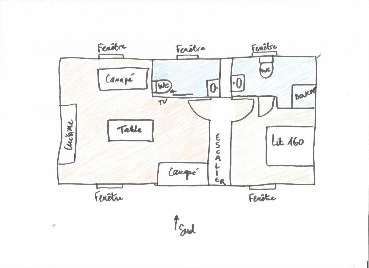 Residence Des 3 Iles, En Plein Centre-Ville, A 5 Min Des Plages, 3 Appartements Neufs Étables Zewnętrze zdjęcie